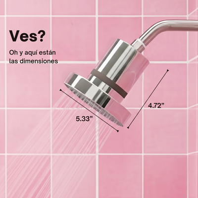 PureDrop™ -  EL CABEZAL DE DUCHA FILTRADO